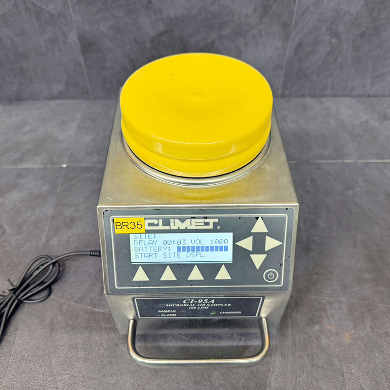 중고 CLIMET CI-95A  Microbial air sampler 미생물샘플링 장비 (BR35)
