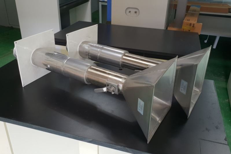 중고 개인용 스테인레스 사각 후드