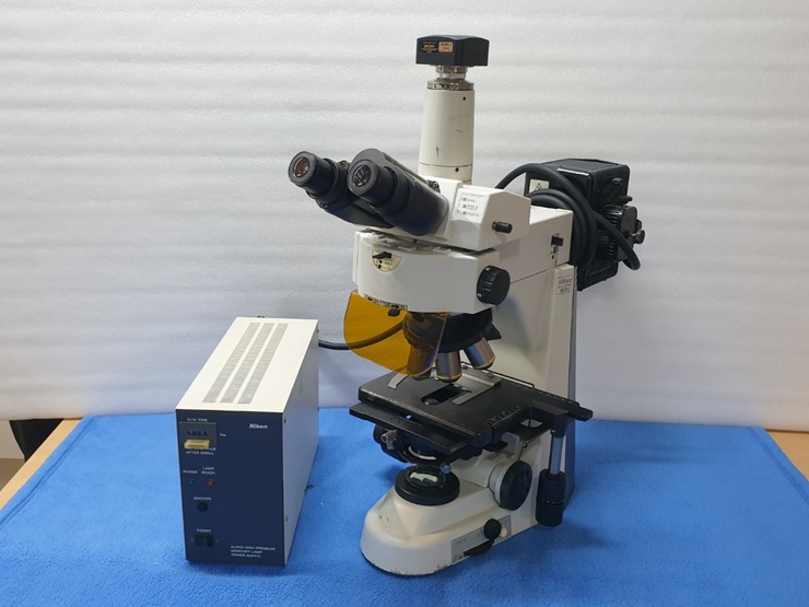 중고 Nikon Eclipse 50i 형광 현미경 (BA17)