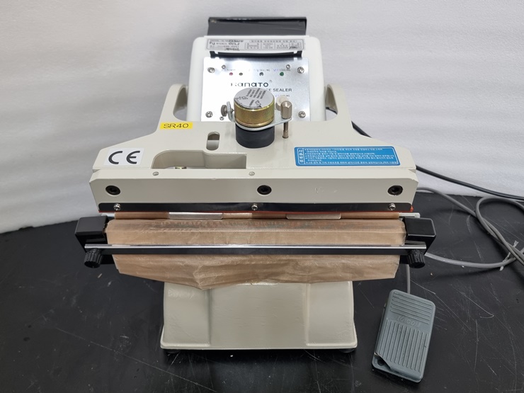 Hanato Controller 중고 Hanato Impulse Sealer 전기 접착기 (SR40) | 바이오컨비젼