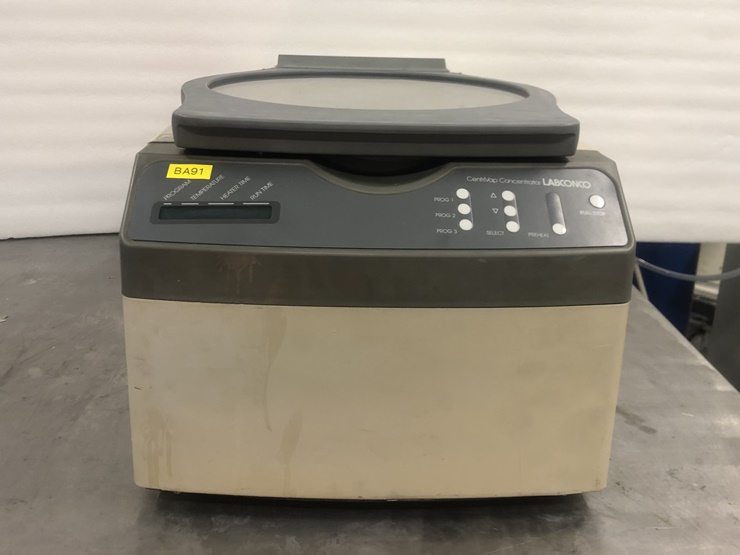 중고 LABCONCO Centrivap Concentrator 원심농축기 (BA91)