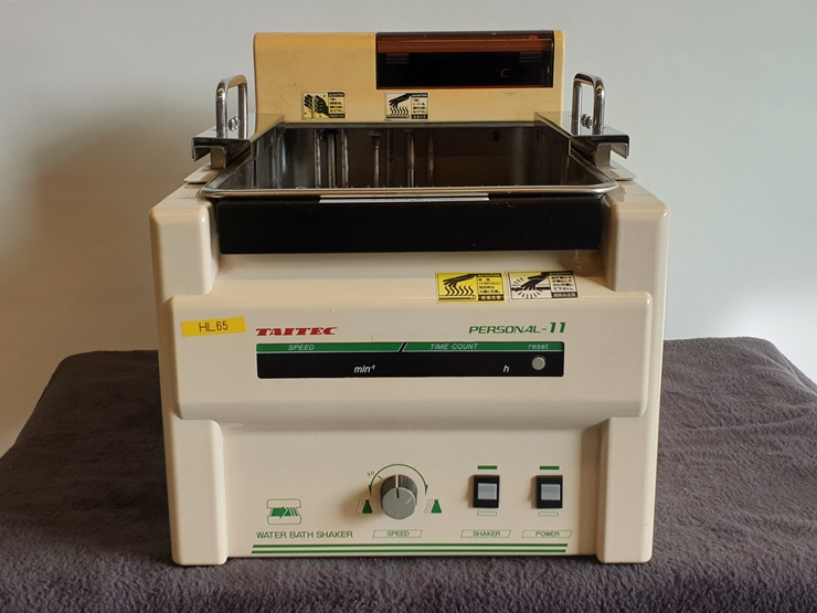 중고 TAITEC PERSONAL-11 워터 배스 쉐이커 (HL65)