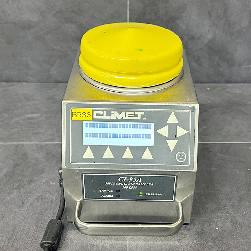 중고 CLIMET CI-95A  Microbial air sampler 미생물샘플링 장비 (BR36)