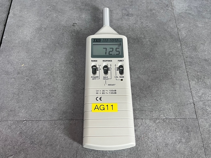 중고 TES-1350A 디지털 소음측정기 (AG11)