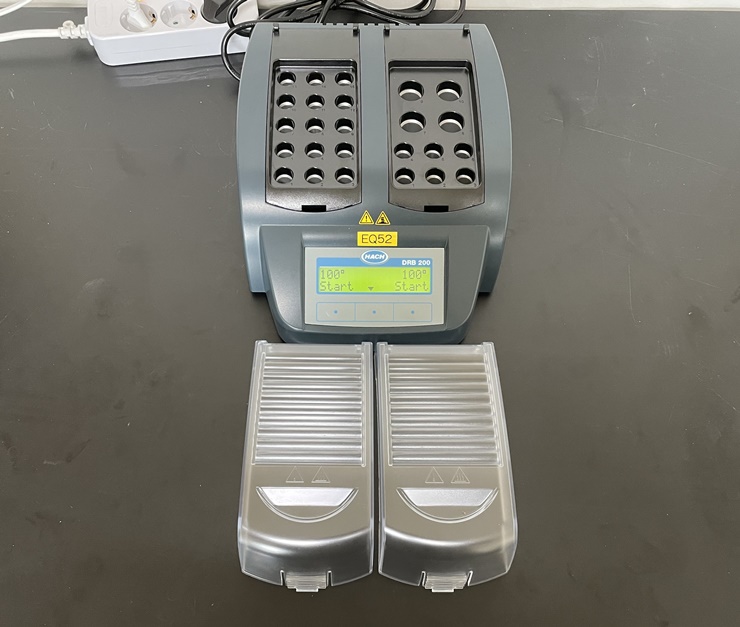 중고 Hach DRB 200 디지털 반응기 블록 (EQ52)