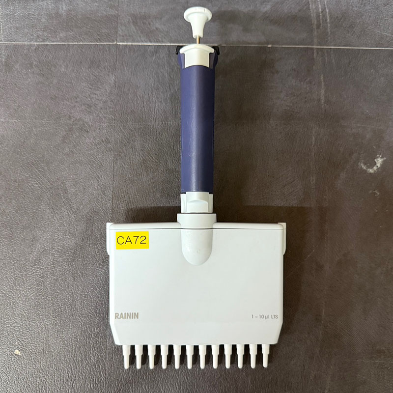 중고 RAININ Pipet-Lite XLS / 12채널 멀티 채널 피펫 / 10uL (CA72_1)