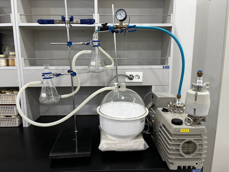 중고 진공 데시게이터 &amp; 진공 펌프 (HC24)