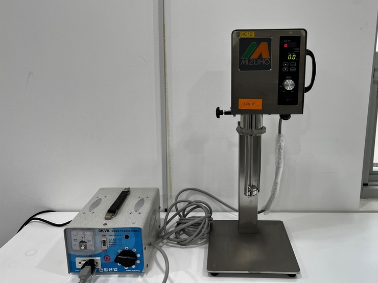 중고 Mizuho quick ultra homo mixer LR-1F (HC12)