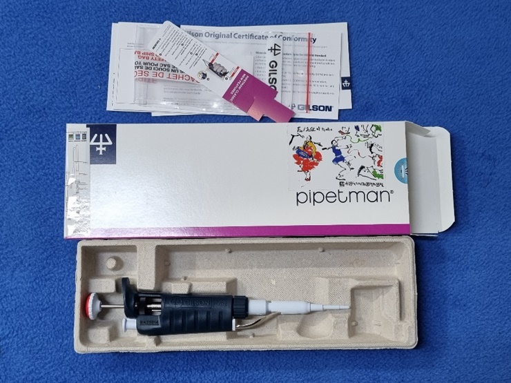 중고 GILSON 마이크로 피펫 PIPETMAN P10