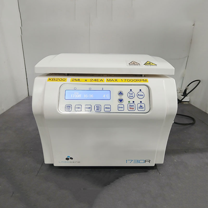 중고 LABOGENE 냉장 고속 마이크로 원심분리기 1730R, 24 x 1.5/2.0mL (KB200)
