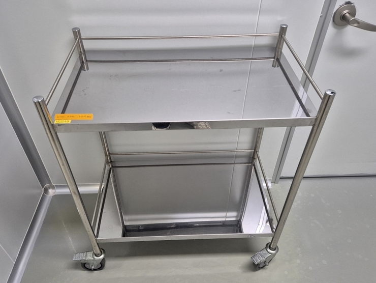 중고 스테인리스 이동식 카트 / 작업대 W750 (MJ249)