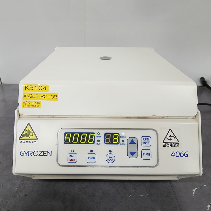중고 GYROZEN 406G 원심분리기A32010(1) / 15ml X 6 (KB104)