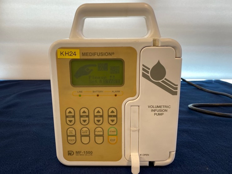중고 MEDIFUSION Infusion Pump MF-1500 수액주입기 (KH24)
