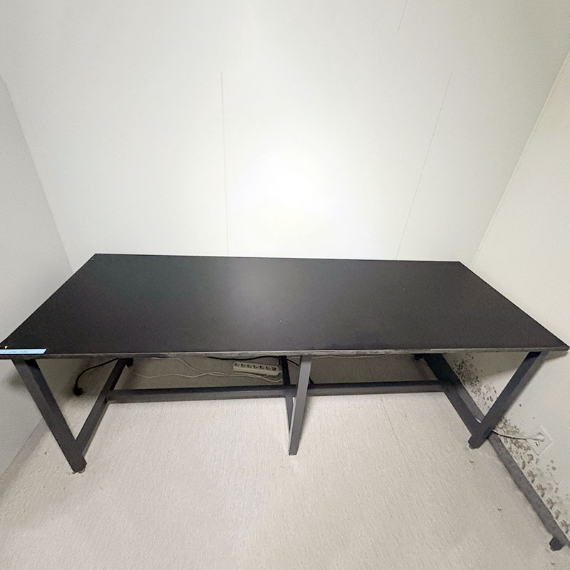 중고 철제 벽면 실험대 w2100 (BT46)