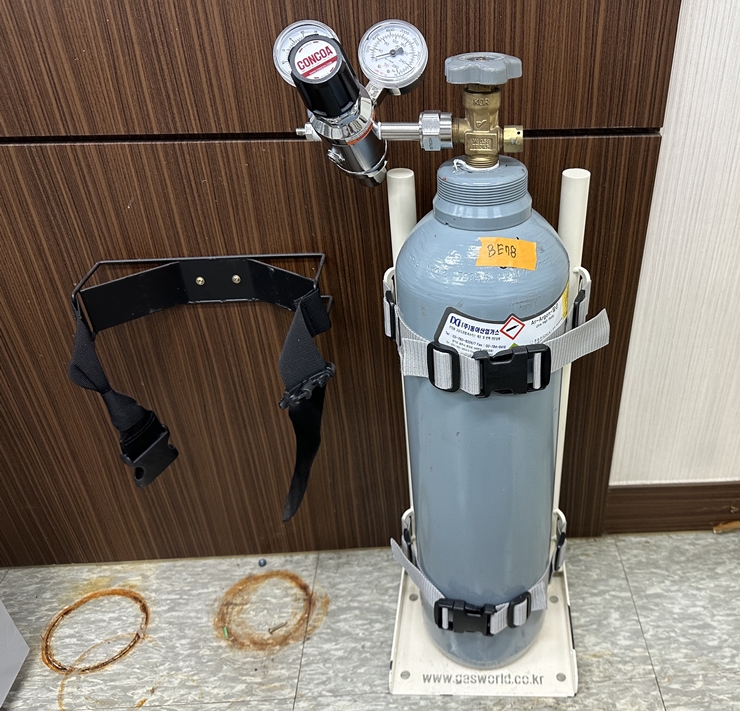 중고 동아산업가스 Argon 알곤 (BE78)