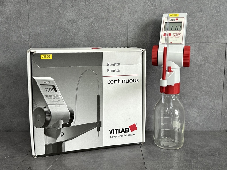 중고 Vitlab Digital Burette, Continuous RS (AE59)