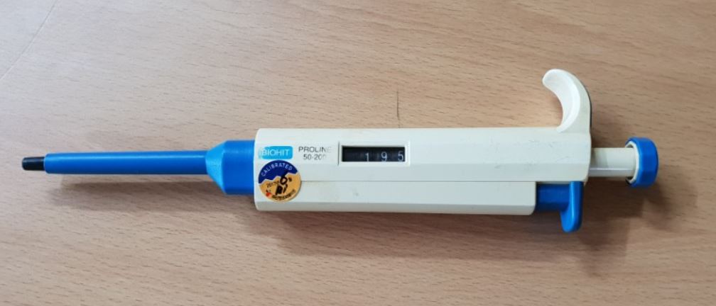 중고 BIOHIT PROLINE Pipet 50 ~ 200ul