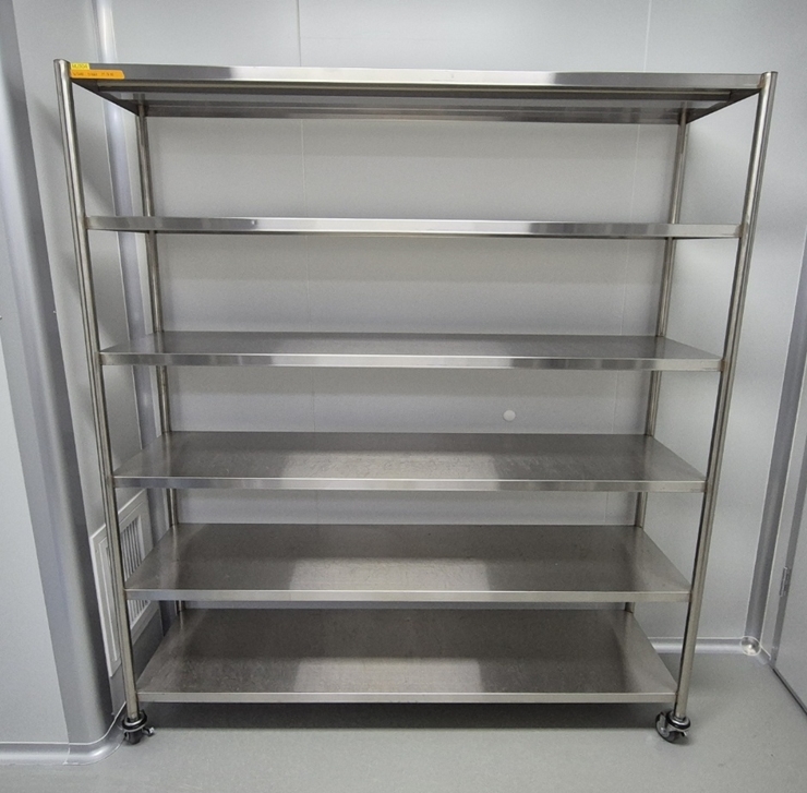 중고 5단 스텐레스 랙 W1600 (MJ305)