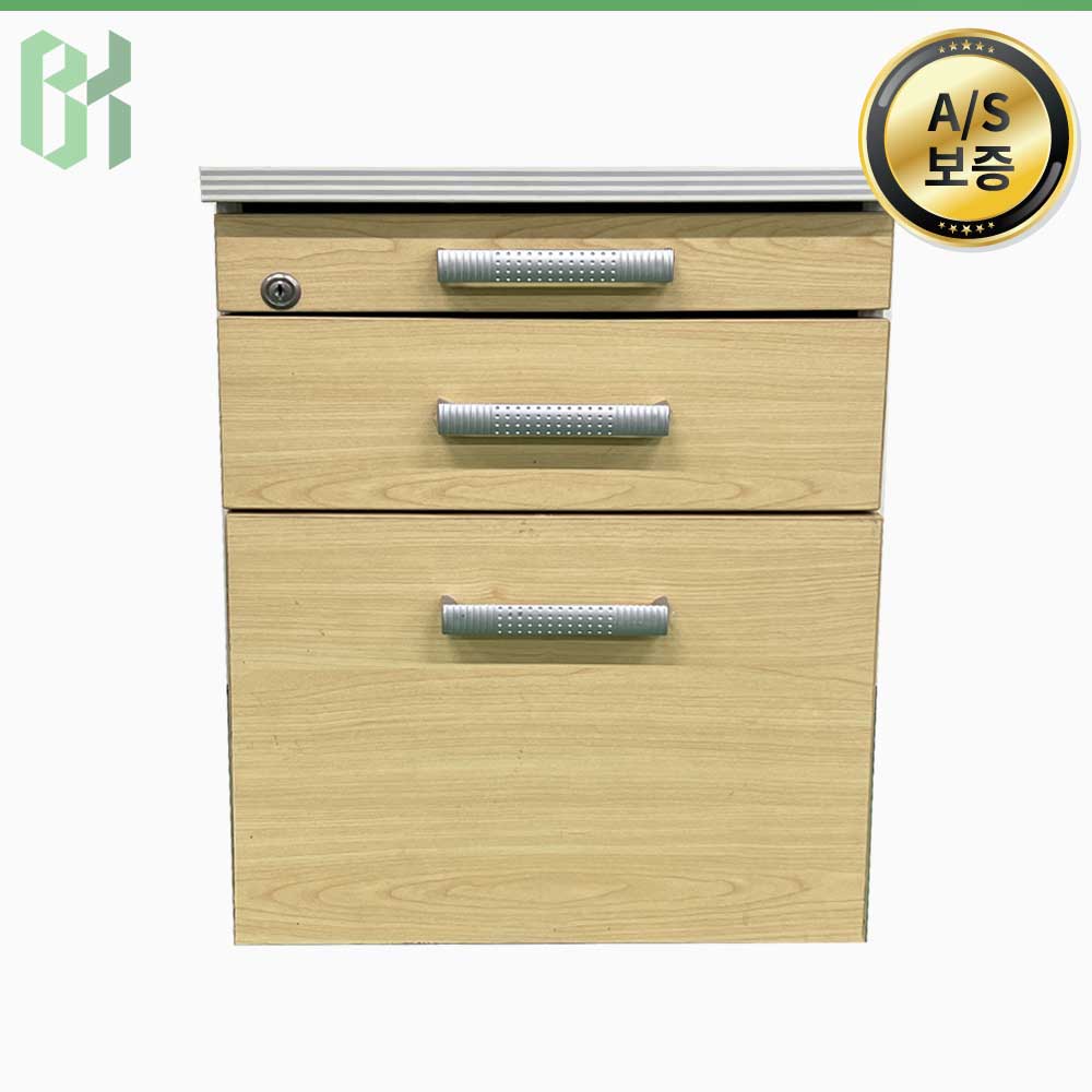 중고 이동식 실험실 서랍 캐비닛 3단 Lab Drawer Cabinet (CK67)