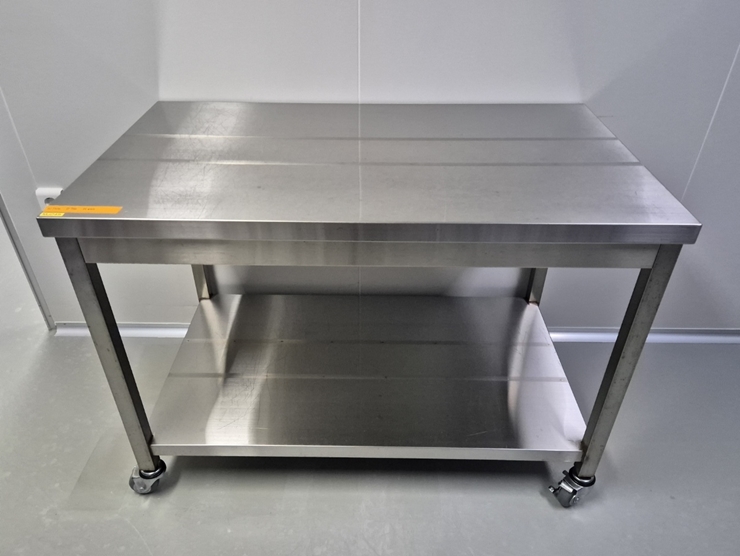 중고 스테인리스 이동식 카트 / 작업대 W1200 (MJ245)