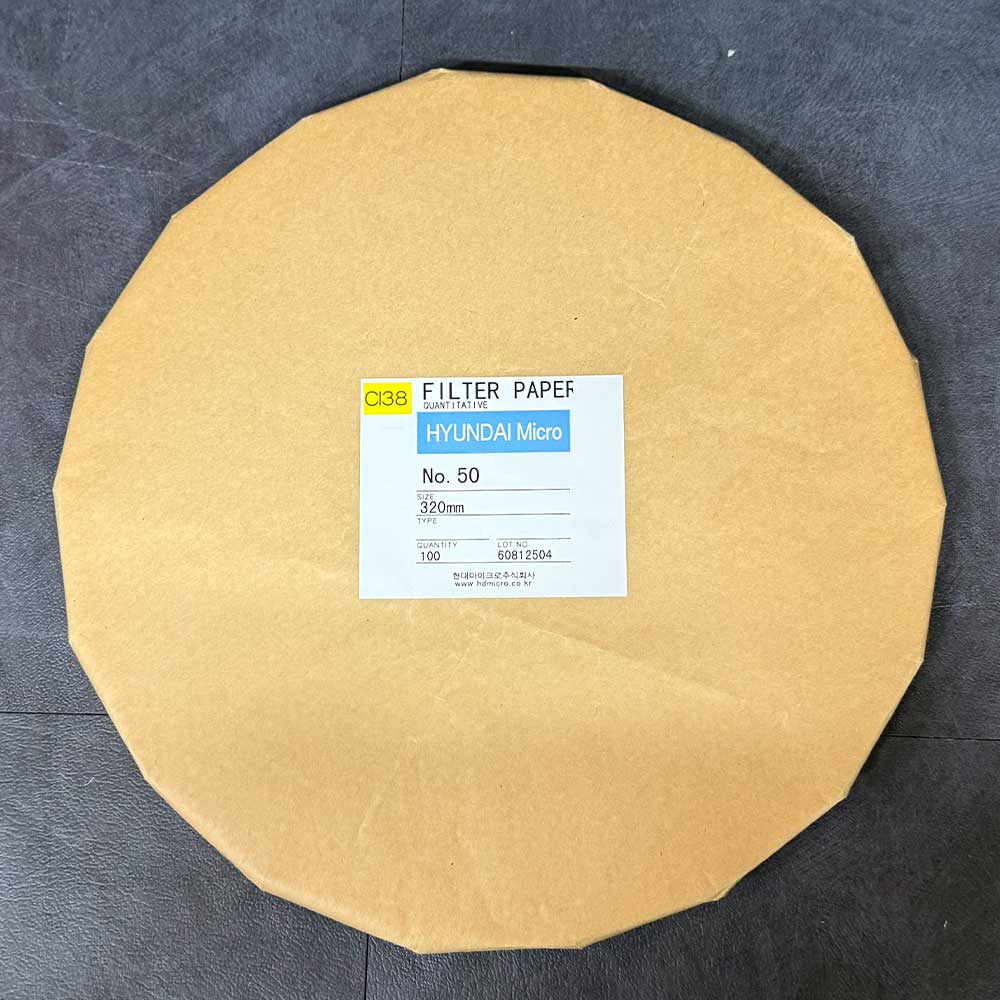 중고 HYUNDAI Filter Paper 100매 여과지 (CI39)