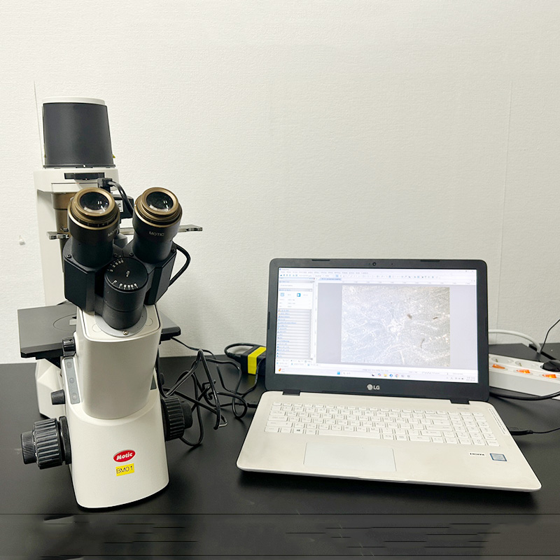 중고 Motic AE2000 삼안 도립 현미경 (BM01)