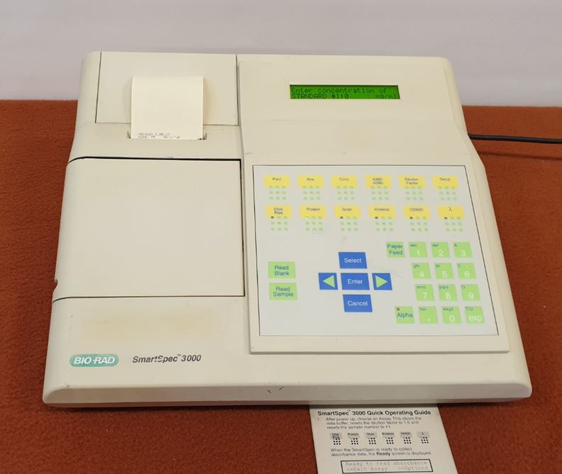 중고 BioRad SmartSpec 3000 Spectrometer | 바이오컨비젼