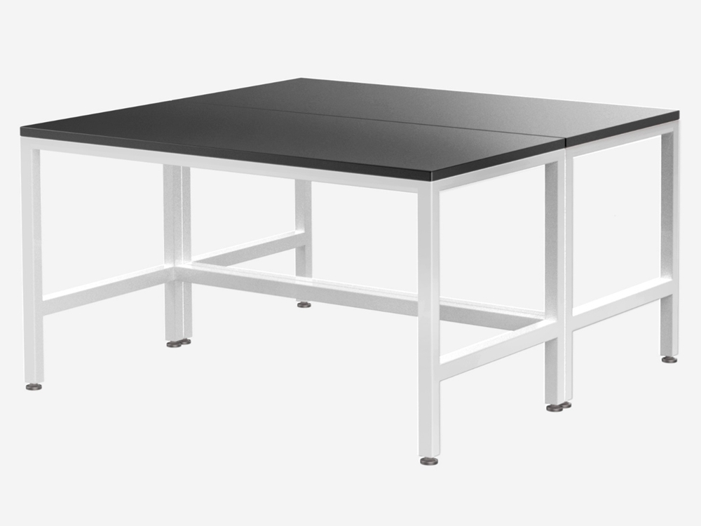 중고 K - 철재 중앙 실험대 (기본형) / KK-A1815 / w1800 x d1500 x h800 mm