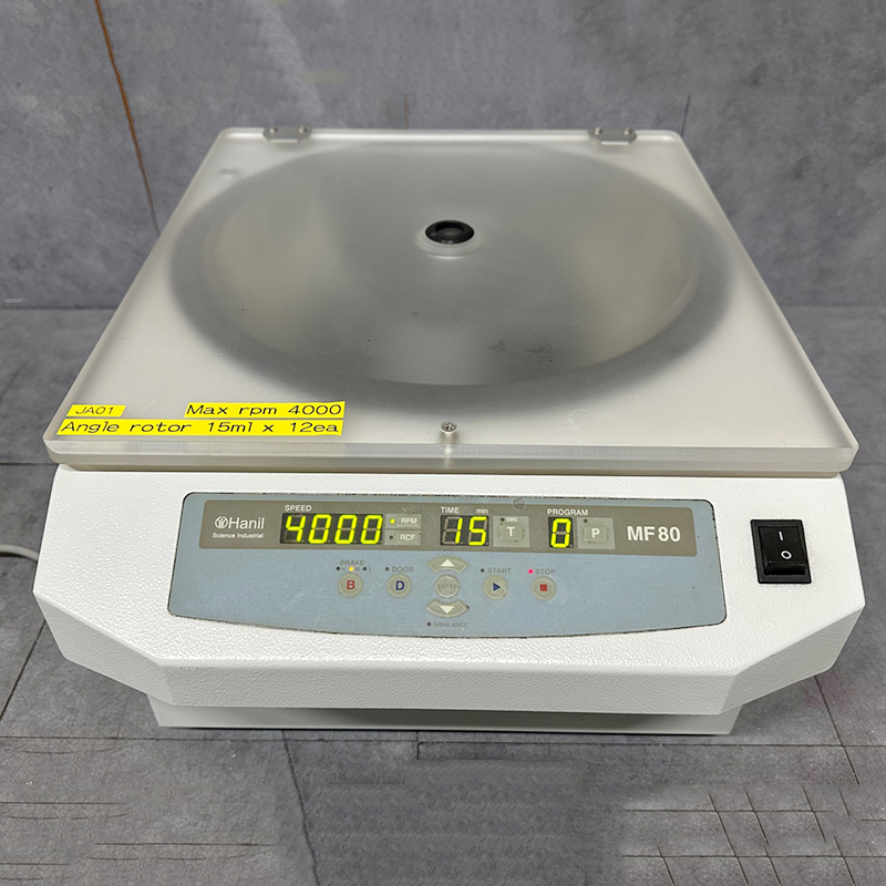 중고 한일과학 MF-80 원심분리기, 15ml X 12EA (JA01)