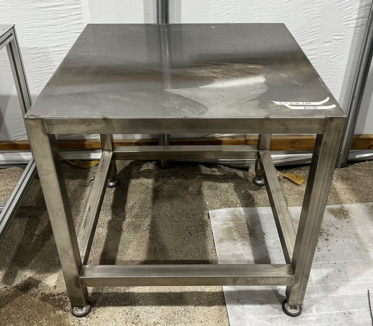 중고 스테인레스 벽면 실험대 800 (BZJ48)