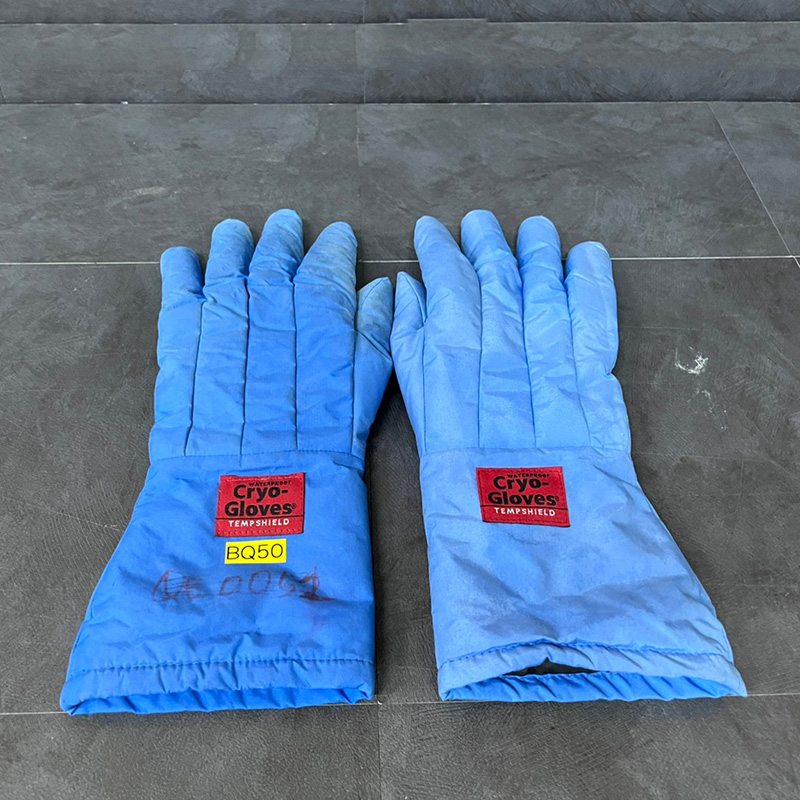 중고 Tempshield Cryo-Industrial Gloves 산업용-방수용 액화질소용 장갑 (BQ50)