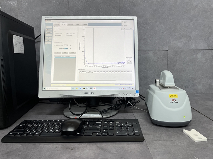 중고 NanoReady 마이크로 UV-Vis 분광 광도계, nanodrop (CT83)