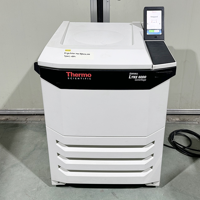 중고 Thermo Sorvall LYNX 6000 Centrifuge 슈퍼스피드 원심분리기, 50mL X 8 (BD28)