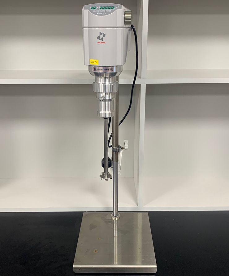 Primix Machanism 중고 PRIMIX Homo Disper model 2.5 (MG35) | 바이오컨비젼