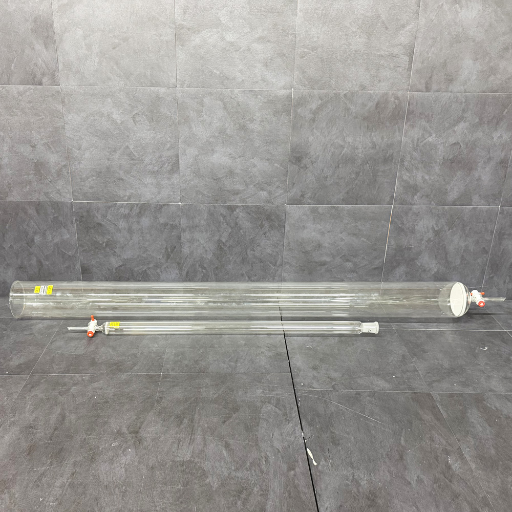 중고 협신과학 PYREX Empty Glass Chromatography Column, 24/40 유리조인트 (CE61)
