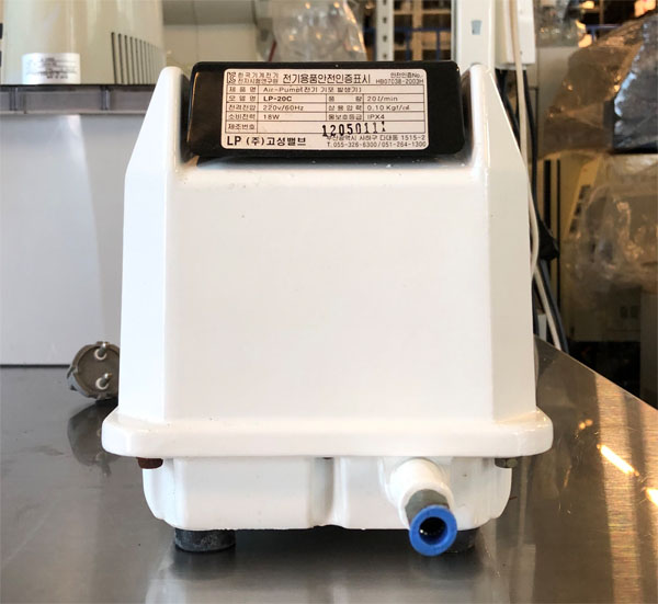 중고 영남 브로와 진공펌프