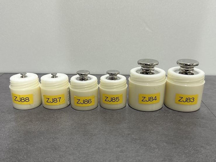 중고 카스 정품 분동 표준 무게추 5g, 50g, 200g (ZJ83~88)