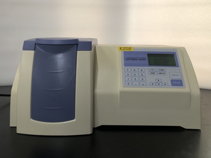 중고 Visible Spectrophotometer Optizen 1412V 분광광도계 (EZ02)