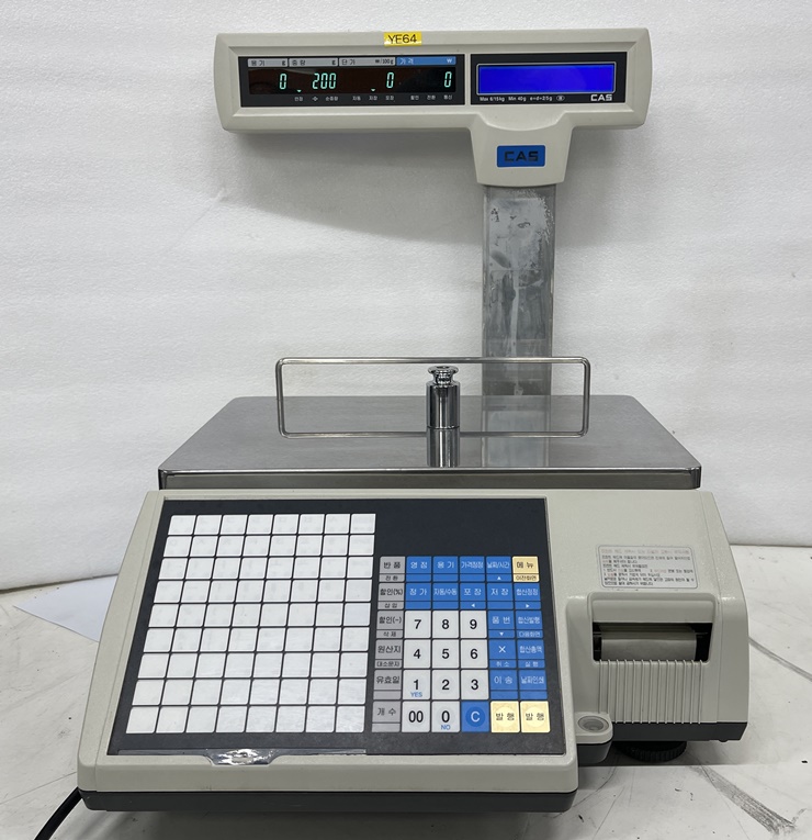 중고 CAS 전자저울, 15kg/5g (YE64)