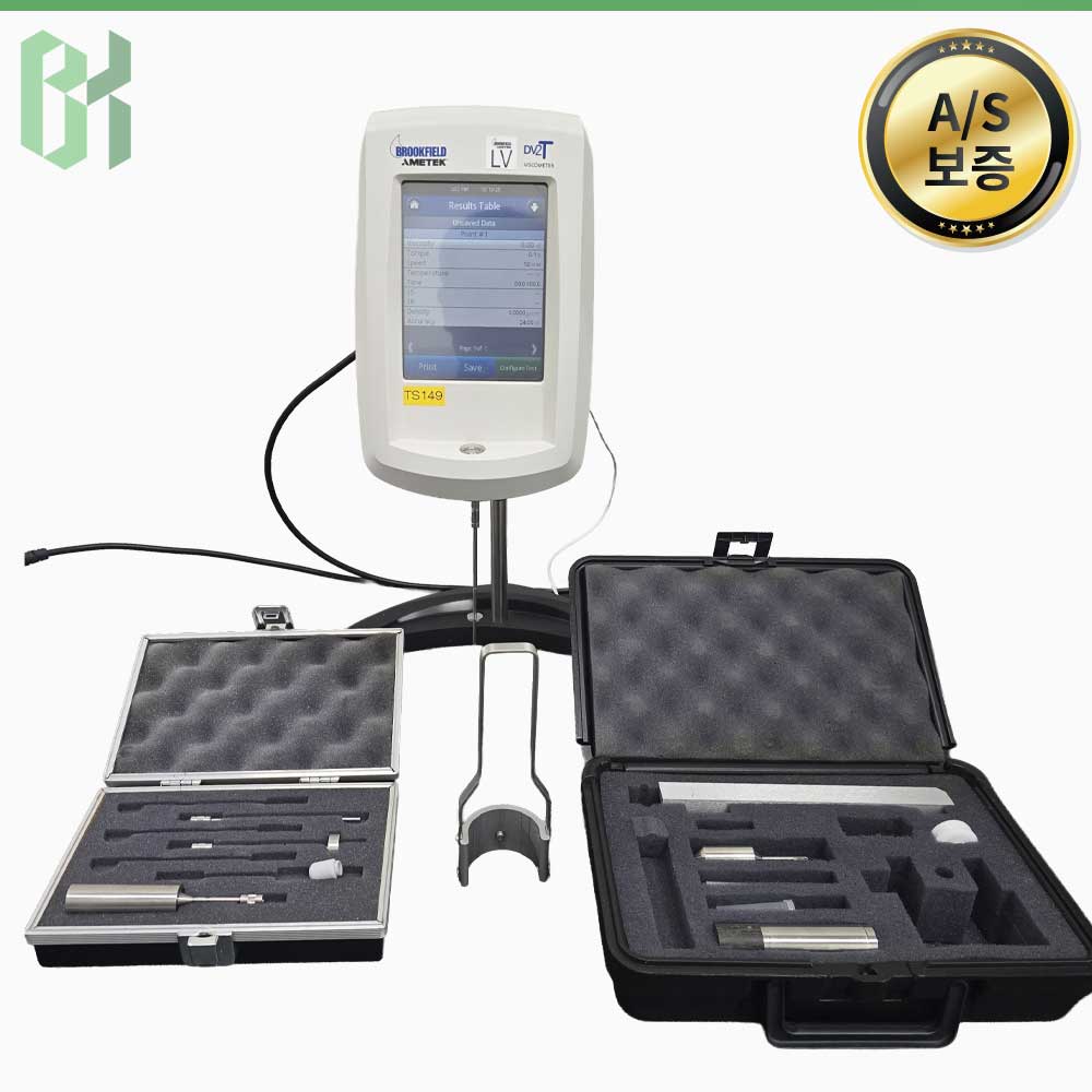 중고 Brookfield AMETEK DV2T LV / 디지털 회전식 점도계 Rotational Viscometer / 200 ...