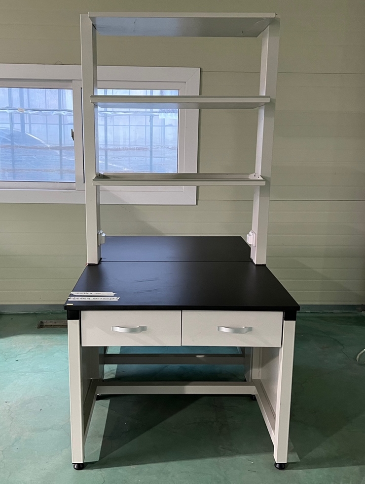 중고 선반형 철재 중앙 실험대 1000 (HS28)