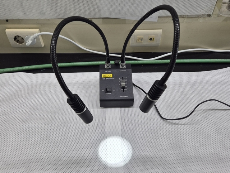 중고 현미경 가지 조명 / 마우스 해부용 가지조명 (BE33)