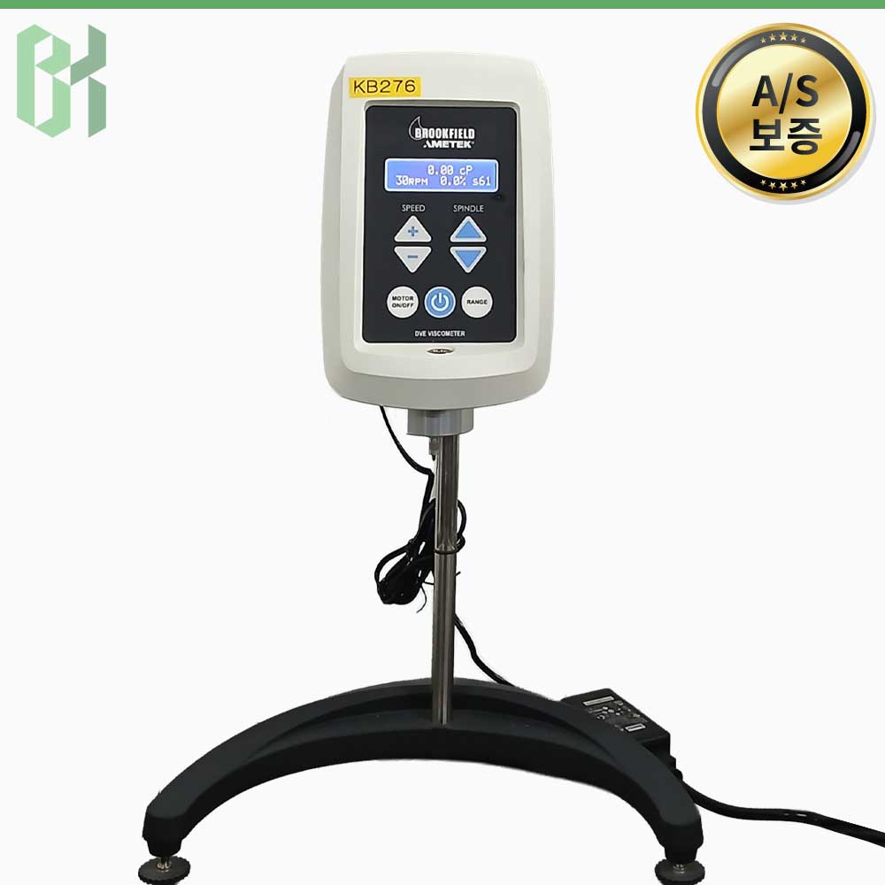 중고 Brookfield DVEELV10 / 디지털 회전 저점도계 Digital Rotational Viscometer / 2,000,000 cP / 100 rpm (KB276)