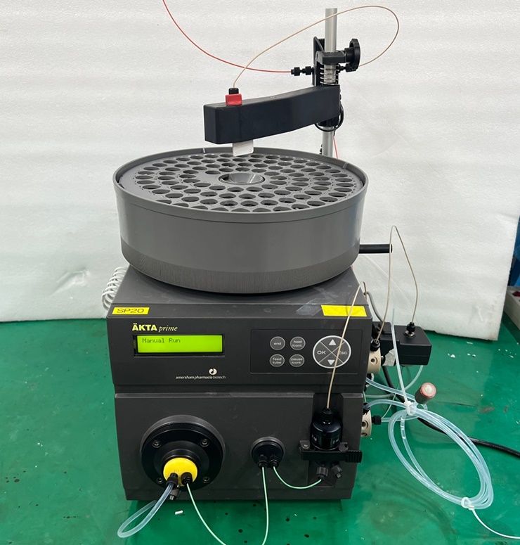 중고 Amersham Pharmacia Biotech AKTA Prime FPLC System (SP20)