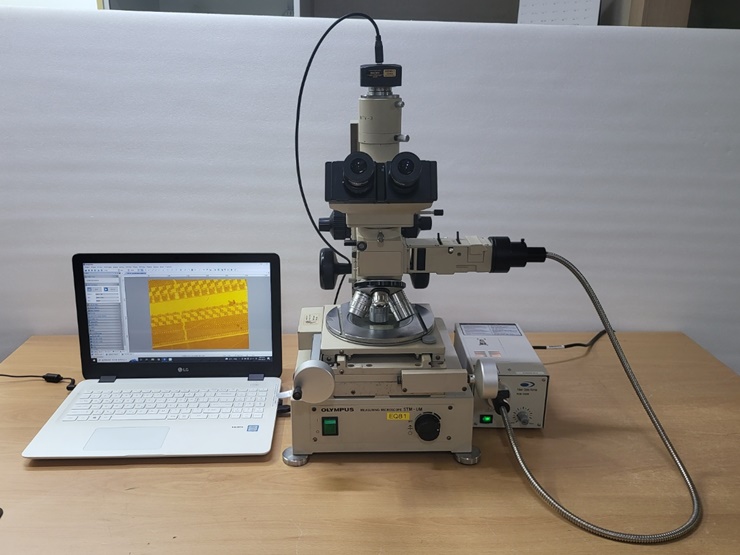 중고 OLYMPUS MEASURING MICROSCOPE STM-UM (EQ81)