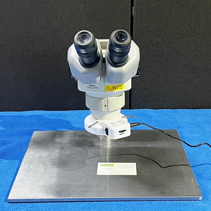 중고 니콘 SMZ645 실체현미경 (DJW22)