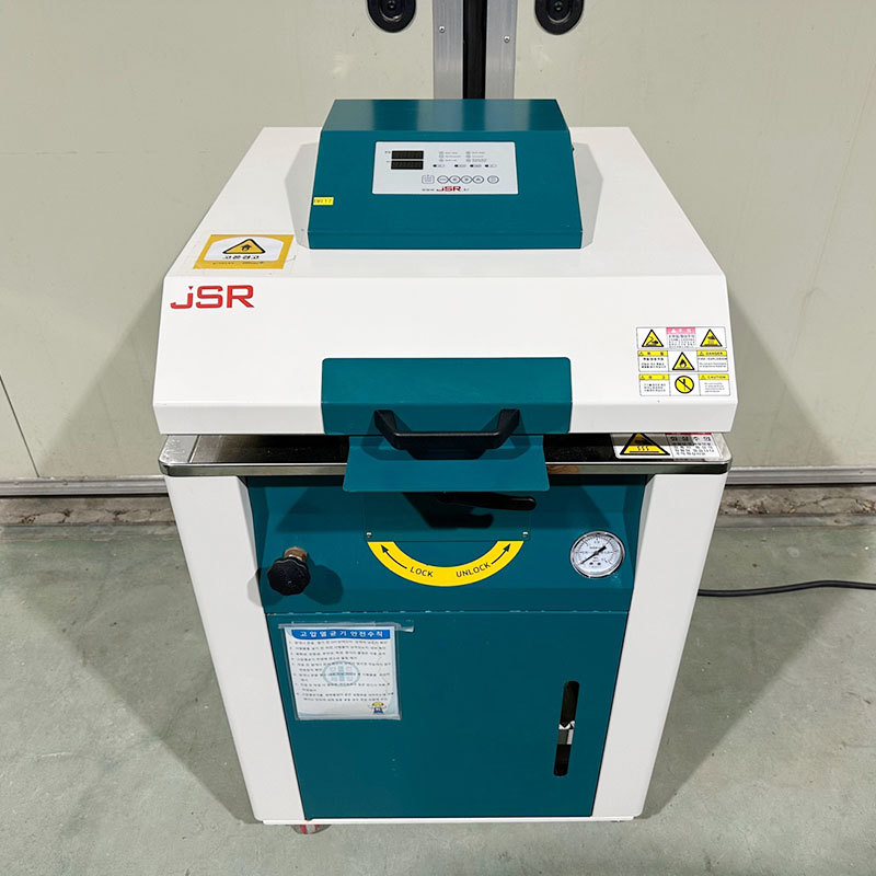 중고 JSR JSAT-85 수직형 스팀 멸균기 Autoclave, 85L (BR17)
