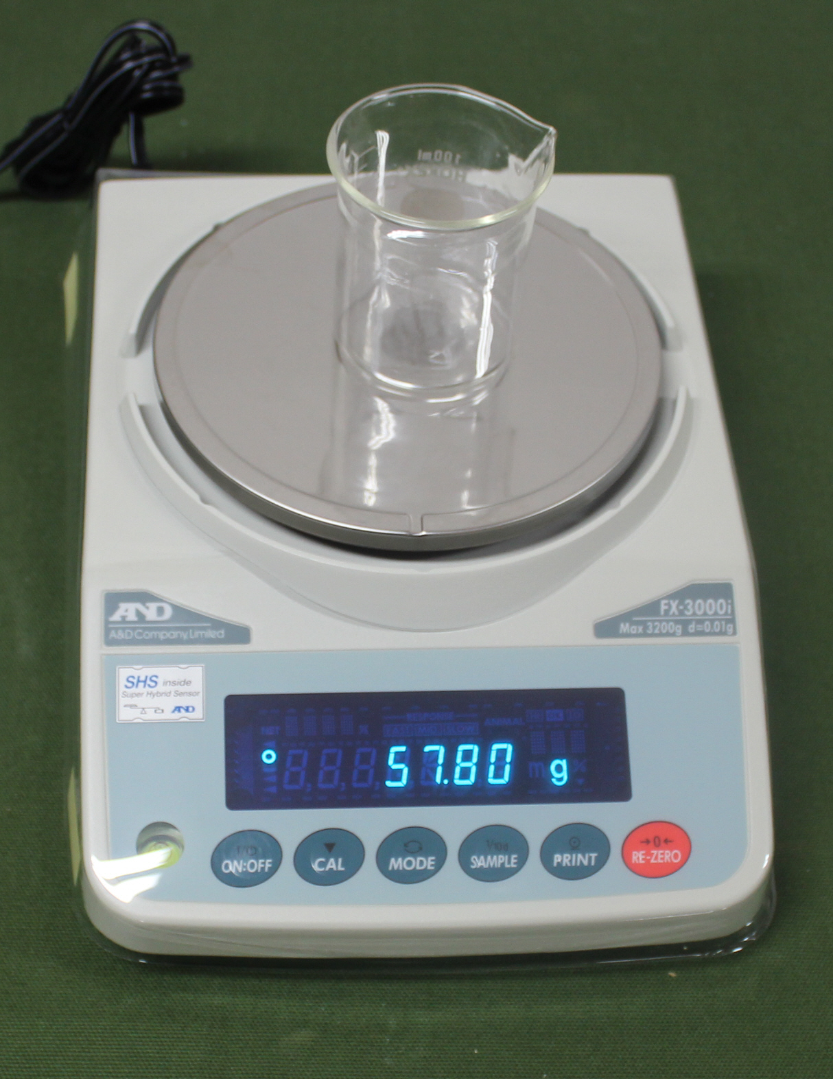 중고 전자저울 AND FX-3000i, 3200g/0.01g