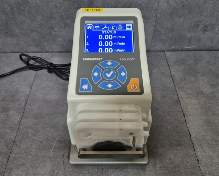 중고 Ismatec Reglo ICC Digital Pump, 각채널 유량변경, 35mL (BE139)