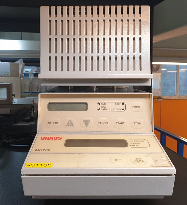 중고 OHAUS 수분측정기 MB200, 200g/0.01g